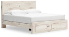 Lawroy Panel Storage Bed - LasVegasFurnitureOnline.com