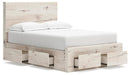 Lawroy Panel Storage Bed - LasVegasFurnitureOnline.com