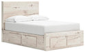Lawroy Panel Storage Bed - LasVegasFurnitureOnline.com