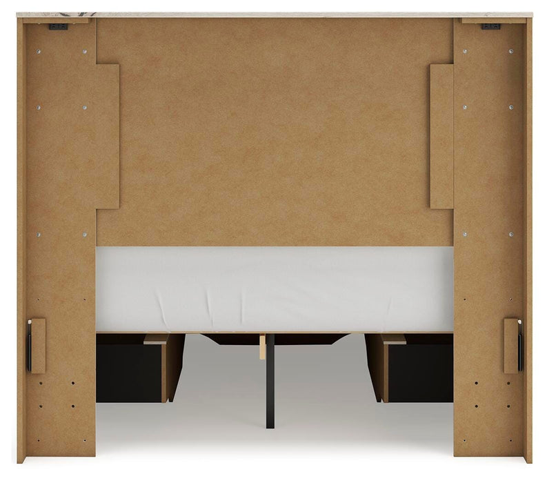 Lawroy Panel Storage Bed - LasVegasFurnitureOnline.com