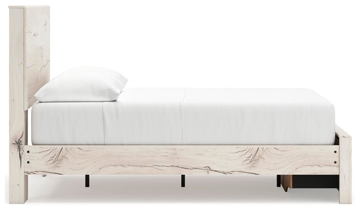 Lawroy Panel Storage Bed - LasVegasFurnitureOnline.com