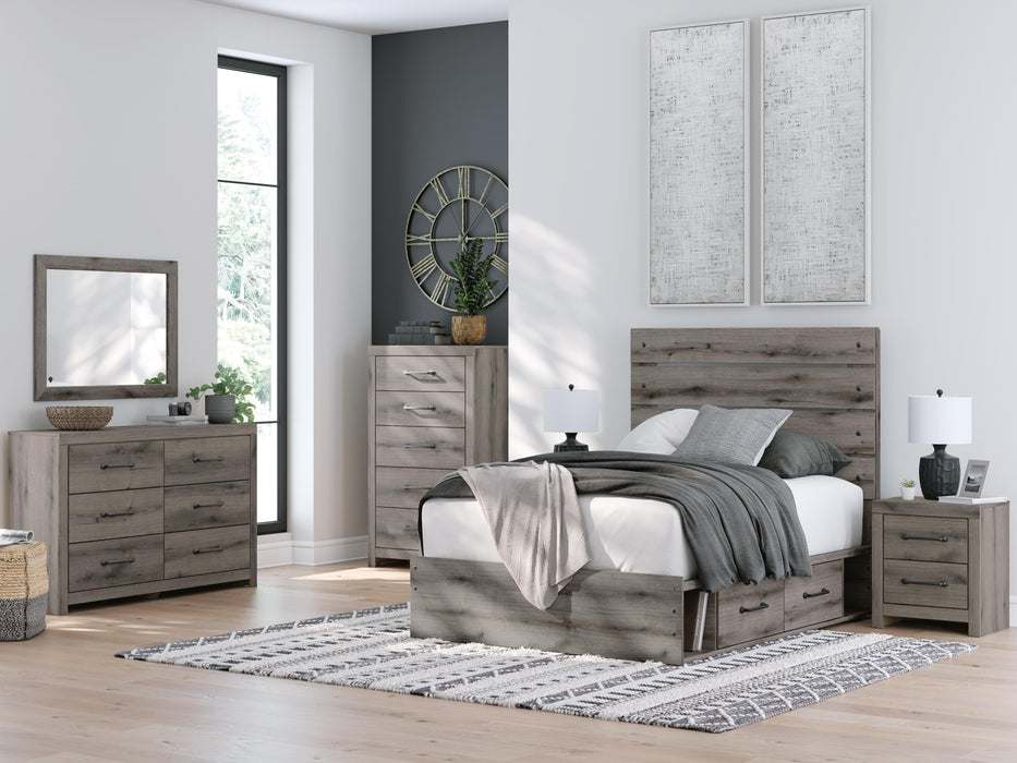 Graystorm Bed with Storage - LasVegasFurnitureOnline.com