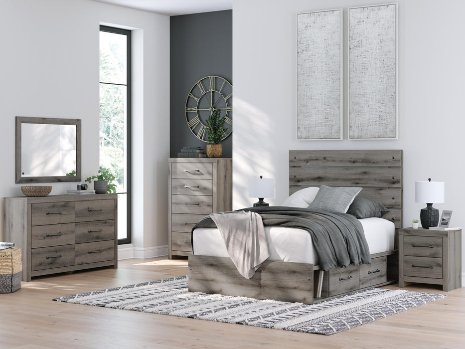 Graystorm Bed with Storage - LasVegasFurnitureOnline.com