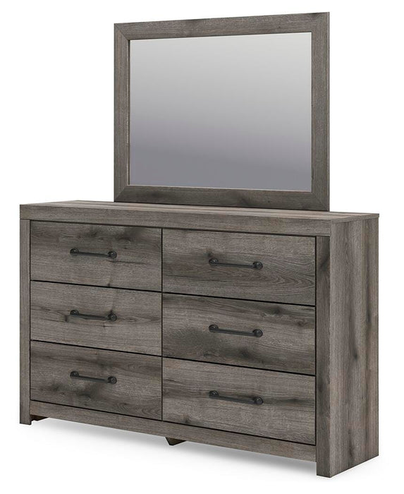 Graystorm Dresser and Mirror - LasVegasFurnitureOnline.com