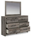 Graystorm Dresser and Mirror - LasVegasFurnitureOnline.com