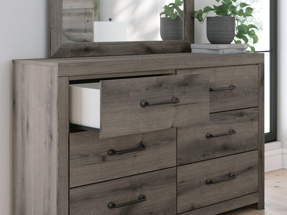 Graystorm Dresser and Mirror - LasVegasFurnitureOnline.com