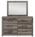 Graystorm Dresser and Mirror - LasVegasFurnitureOnline.com