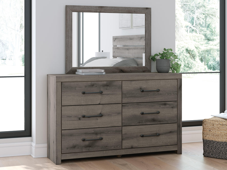 Graystorm Dresser and Mirror - LasVegasFurnitureOnline.com