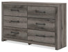 Graystorm Dresser and Mirror - LasVegasFurnitureOnline.com