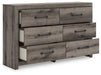 Graystorm Dresser and Mirror - LasVegasFurnitureOnline.com