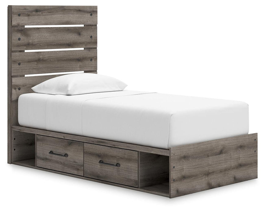 Graystorm Bed with Storage - LasVegasFurnitureOnline.com