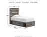 Graystorm Bed with Storage - LasVegasFurnitureOnline.com