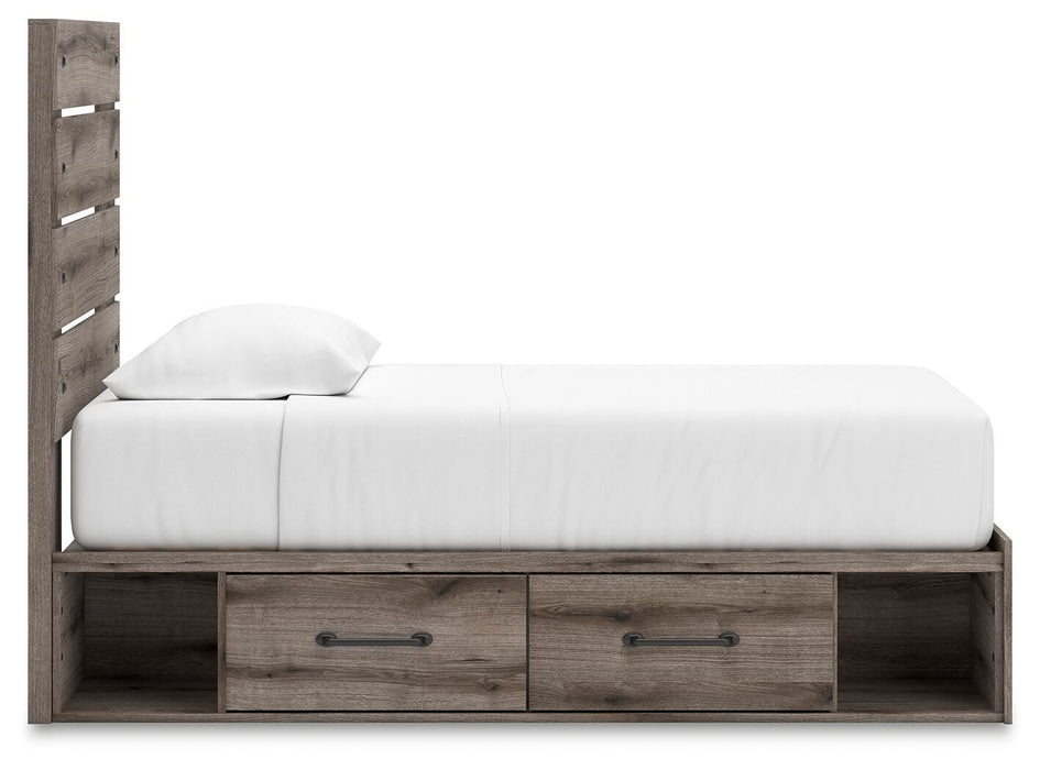 Graystorm Bed with Storage - LasVegasFurnitureOnline.com