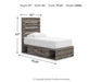 Graystorm Bed with Storage - LasVegasFurnitureOnline.com