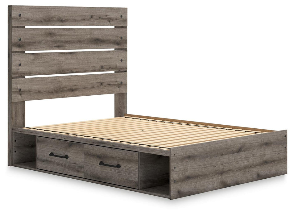 Graystorm Bed with Storage - LasVegasFurnitureOnline.com