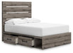 Graystorm Bed with Storage - LasVegasFurnitureOnline.com