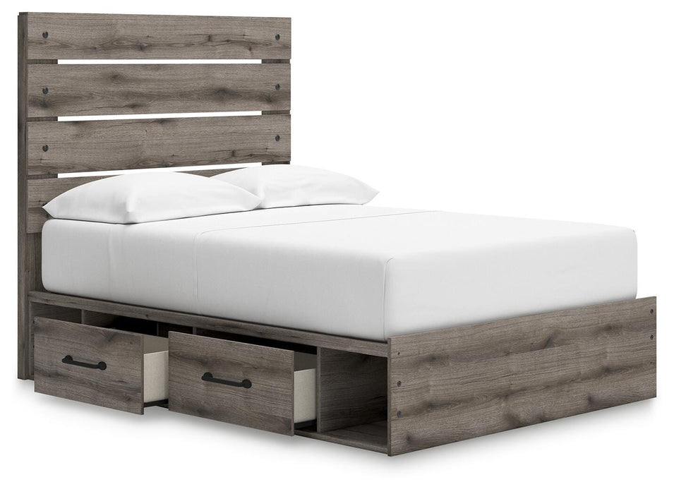 Graystorm Bed with Storage - LasVegasFurnitureOnline.com