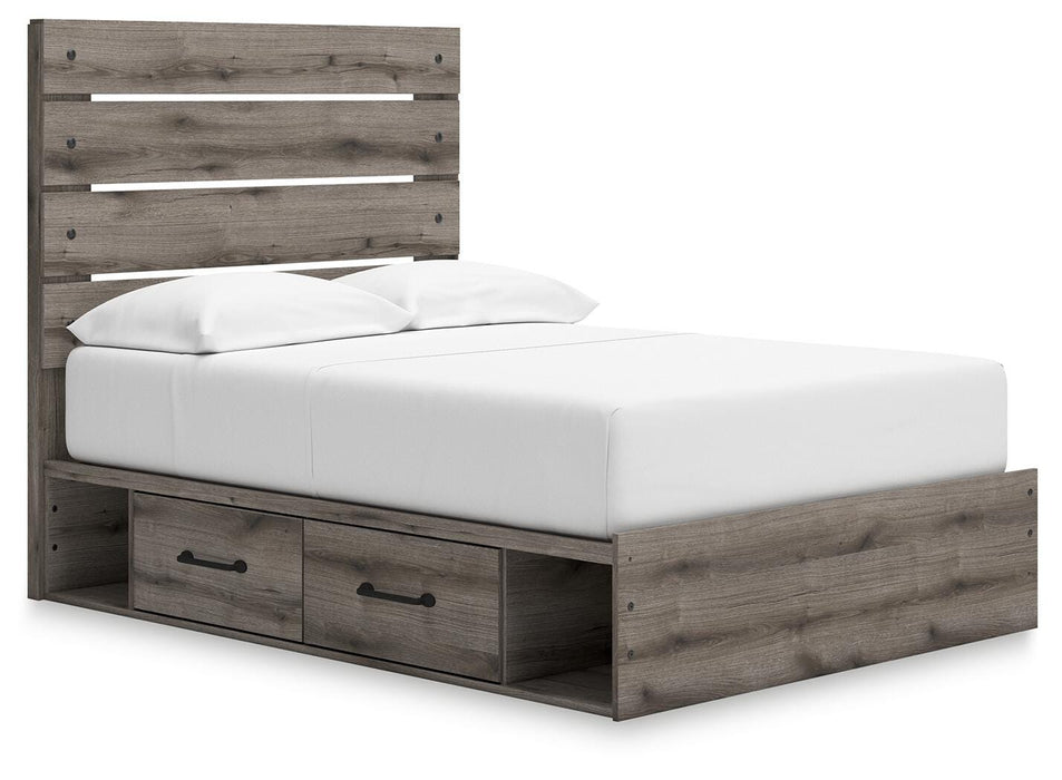 Graystorm Bed with Storage - LasVegasFurnitureOnline.com