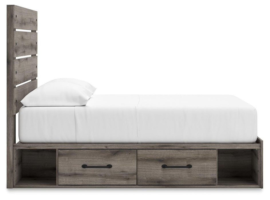 Graystorm Bed with Storage - LasVegasFurnitureOnline.com