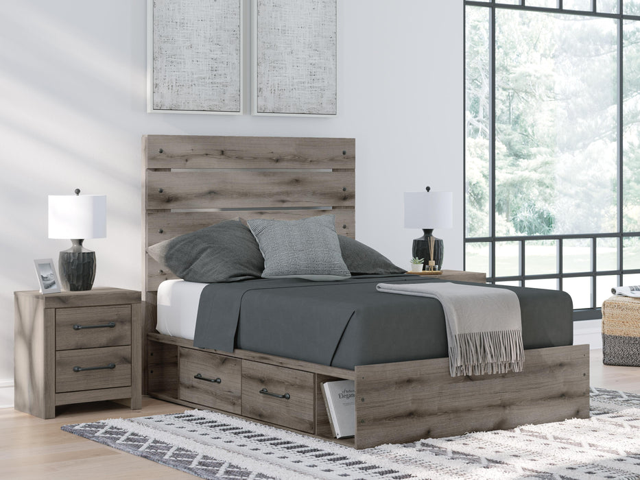 Graystorm Bed with Storage - LasVegasFurnitureOnline.com