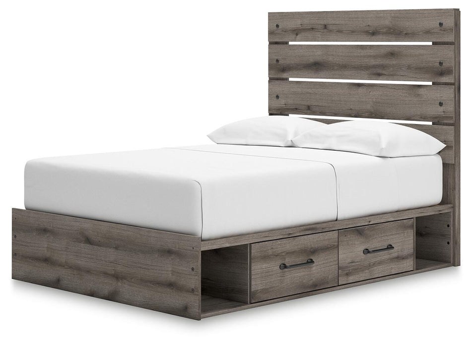 Graystorm Bed with Storage - LasVegasFurnitureOnline.com