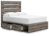 Graystorm Bed with Storage - LasVegasFurnitureOnline.com
