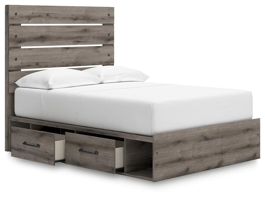Graystorm Bed with Storage - LasVegasFurnitureOnline.com