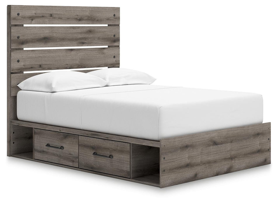 Graystorm Bed with Storage - LasVegasFurnitureOnline.com