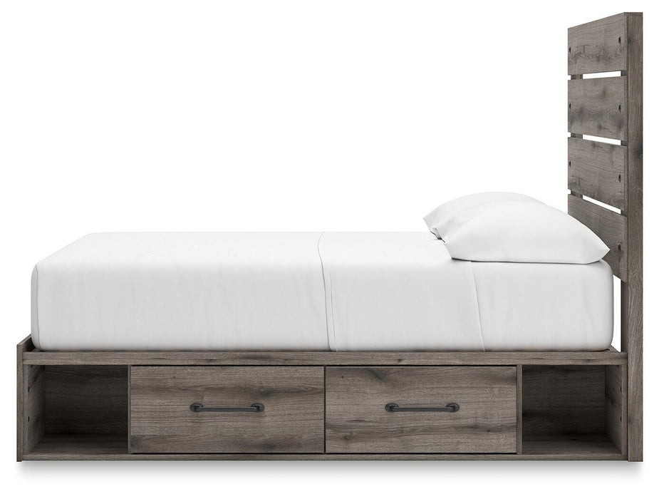 Graystorm Bed with Storage - LasVegasFurnitureOnline.com