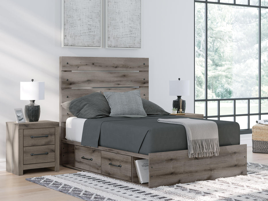 Graystorm Bed with Storage - LasVegasFurnitureOnline.com