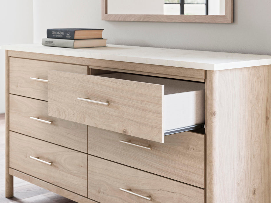 Cadmori Dresser and Mirror - LasVegasFurnitureOnline.com