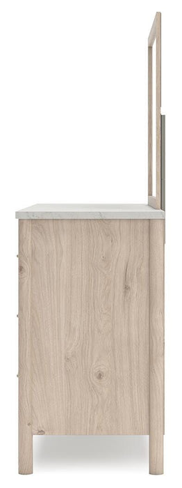 Cadmori Dresser and Mirror - LasVegasFurnitureOnline.com