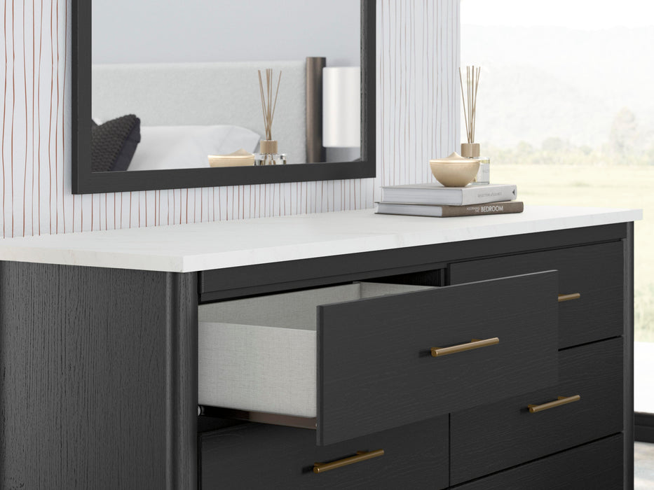 Cadmori Dresser and Mirror - LasVegasFurnitureOnline.com