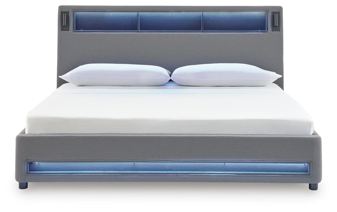 Verishaw Upholstered Bed - LasVegasFurnitureOnline.com