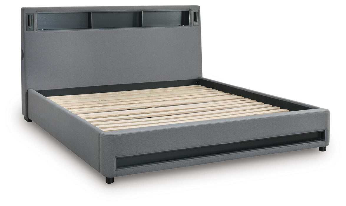 Verishaw Upholstered Bed - LasVegasFurnitureOnline.com
