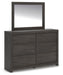 Fraluna Dresser and Mirror - LasVegasFurnitureOnline.com