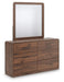 Fortlorn Dresser and Mirror - LasVegasFurnitureOnline.com
