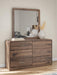 Fortlorn Dresser and Mirror - LasVegasFurnitureOnline.com