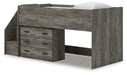 Frandern Loft Bed with Drawer Storage - LasVegasFurnitureOnline.com