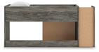Frandern Loft Bed with Drawer Storage - LasVegasFurnitureOnline.com