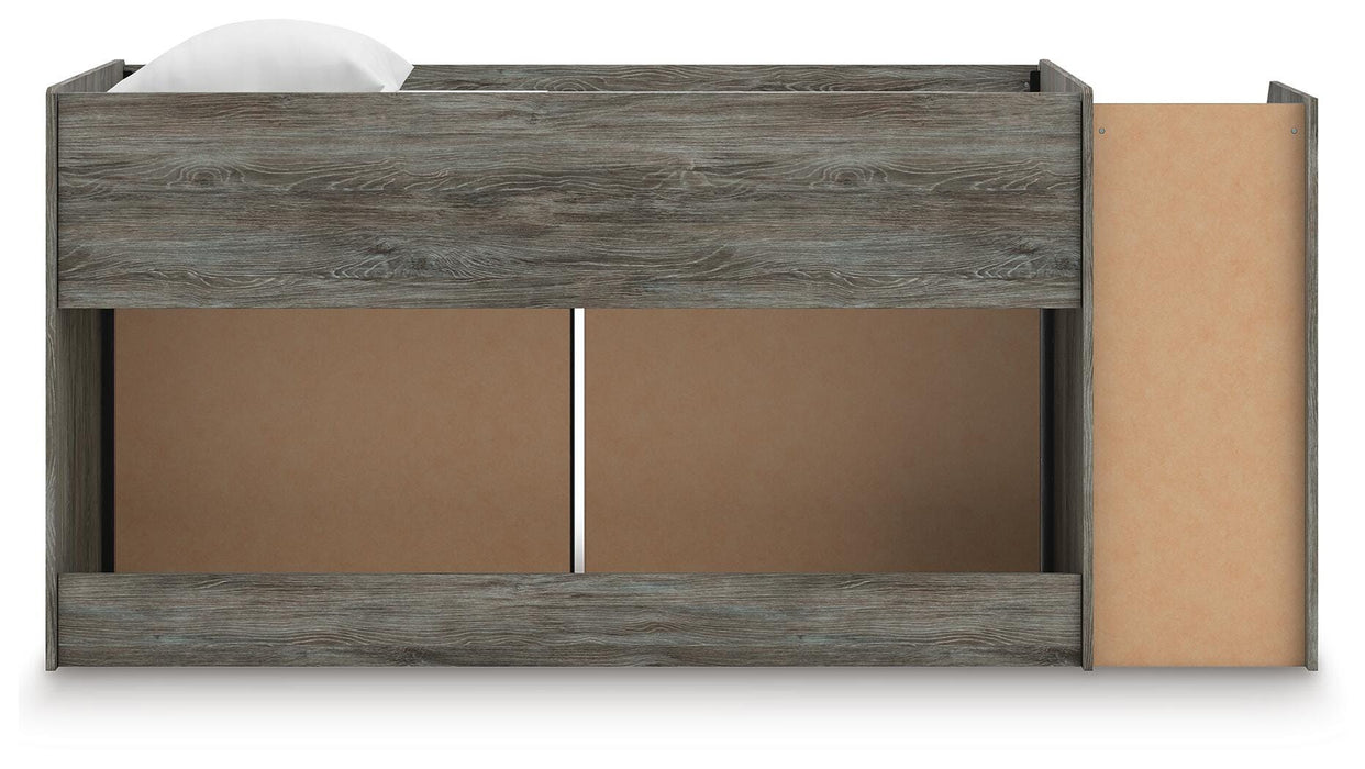 Frandern Loft Bed with Drawer Storage - LasVegasFurnitureOnline.com