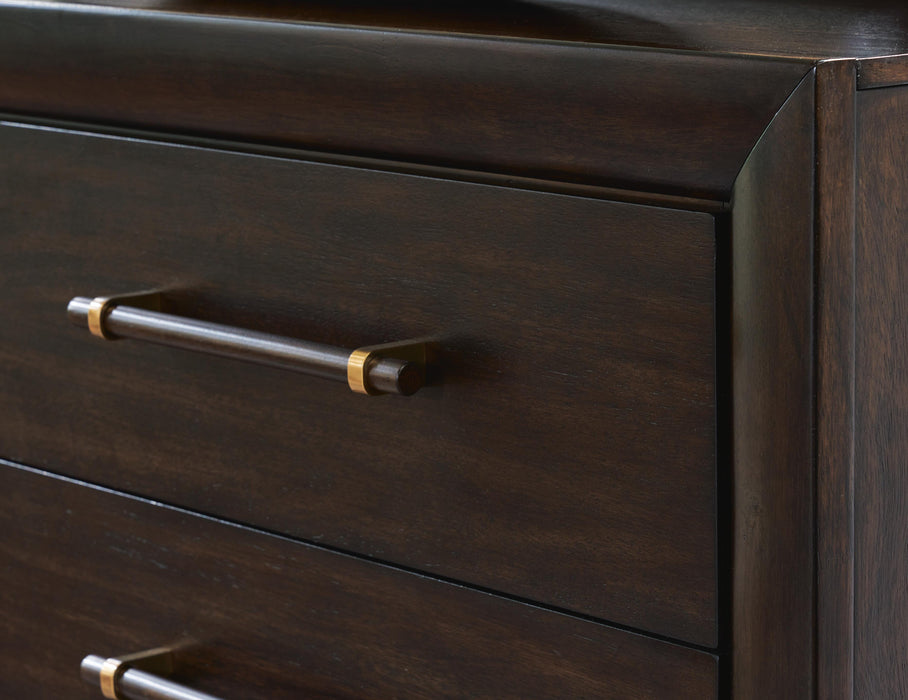 Dantenton Dresser and Mirror - LasVegasFurnitureOnline.com