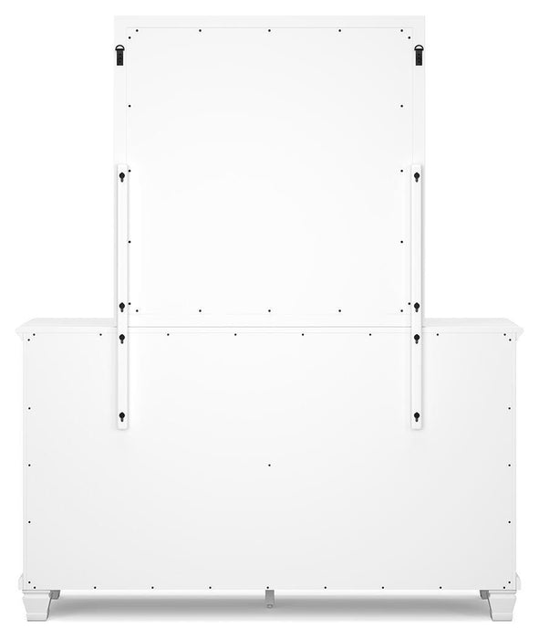 Fortman Dresser and Mirror - LasVegasFurnitureOnline.com