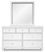Fortman Dresser and Mirror - LasVegasFurnitureOnline.com