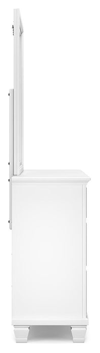 Fortman Dresser and Mirror - LasVegasFurnitureOnline.com
