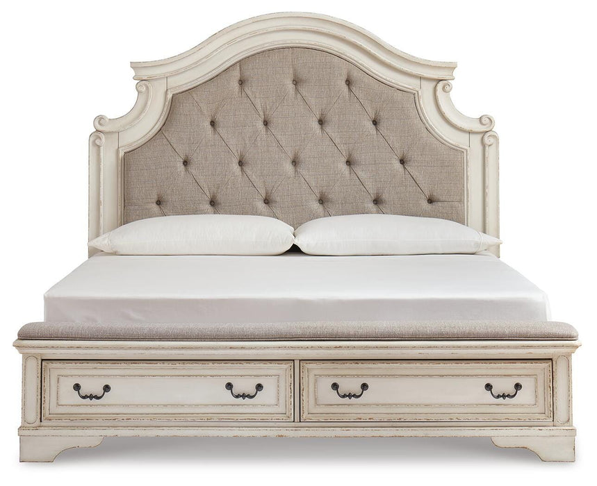Realyn Upholstered Bed - LasVegasFurnitureOnline.com