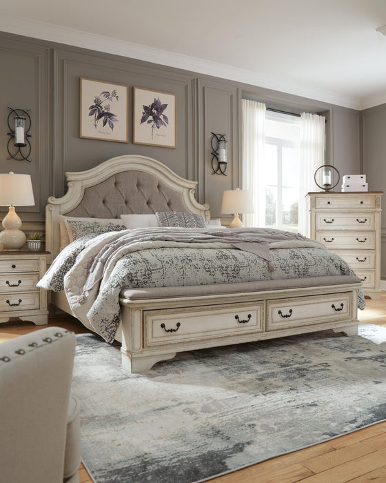 Realyn Upholstered Bed - LasVegasFurnitureOnline.com
