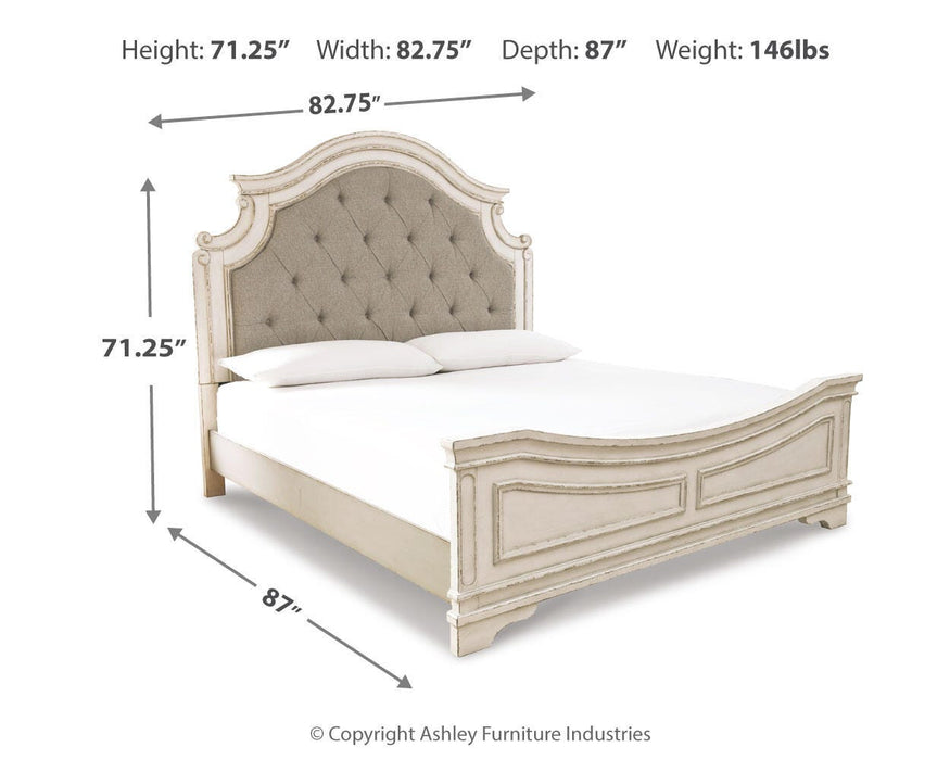 Realyn Upholstered Bed - LasVegasFurnitureOnline.com