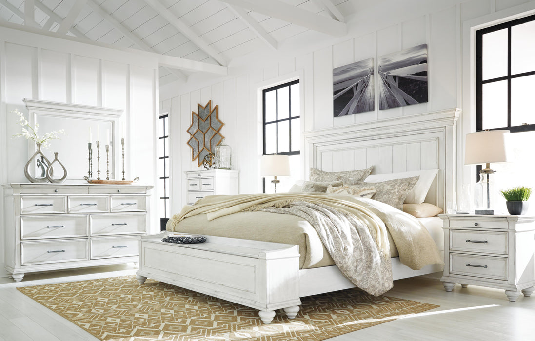 Kanwyn Dresser and Mirror - LasVegasFurnitureOnline.com