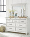 Kanwyn Dresser and Mirror - LasVegasFurnitureOnline.com